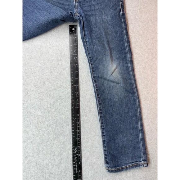 Place Jeans Kids 8 Blue Straight‎ Stretch Adjustable Waistband Denim - Picture 6 of 7